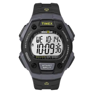 Timex Chronograph Watch - Men's Ironman Classic 30 Black Strap | TW5M09500JV