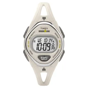 Timex Chronograph Watch - Women's Ironman Sleek 50 White Strap | TW5M10800JV