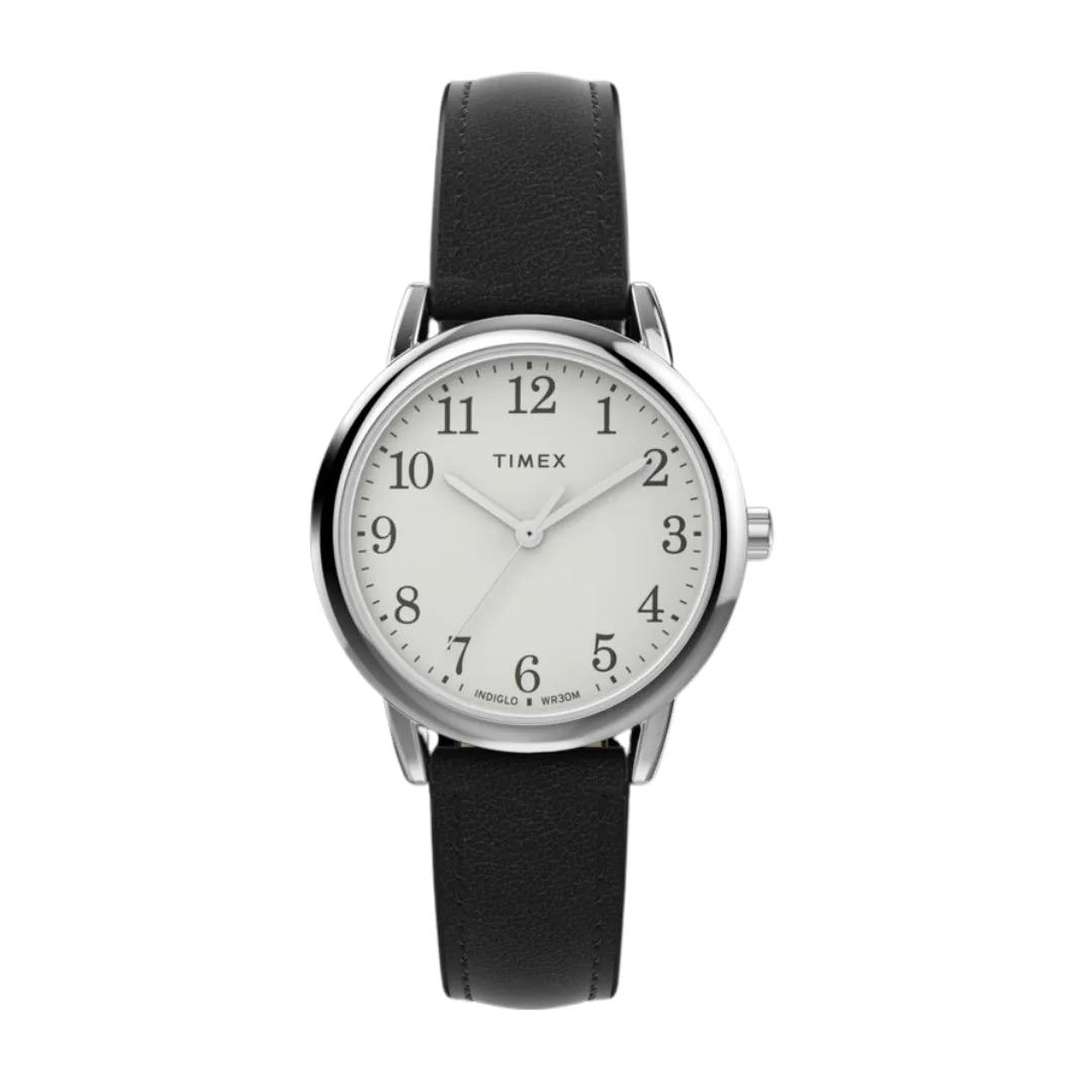 TIMEX EASY READER BLACK ECO-FRIENDLY STRAP WATCH TW2W32500