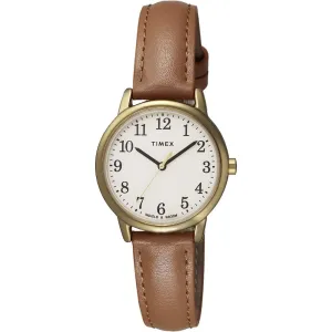 Timex Indiglo Brown Leather Strap Unisex Watch TW2V69200