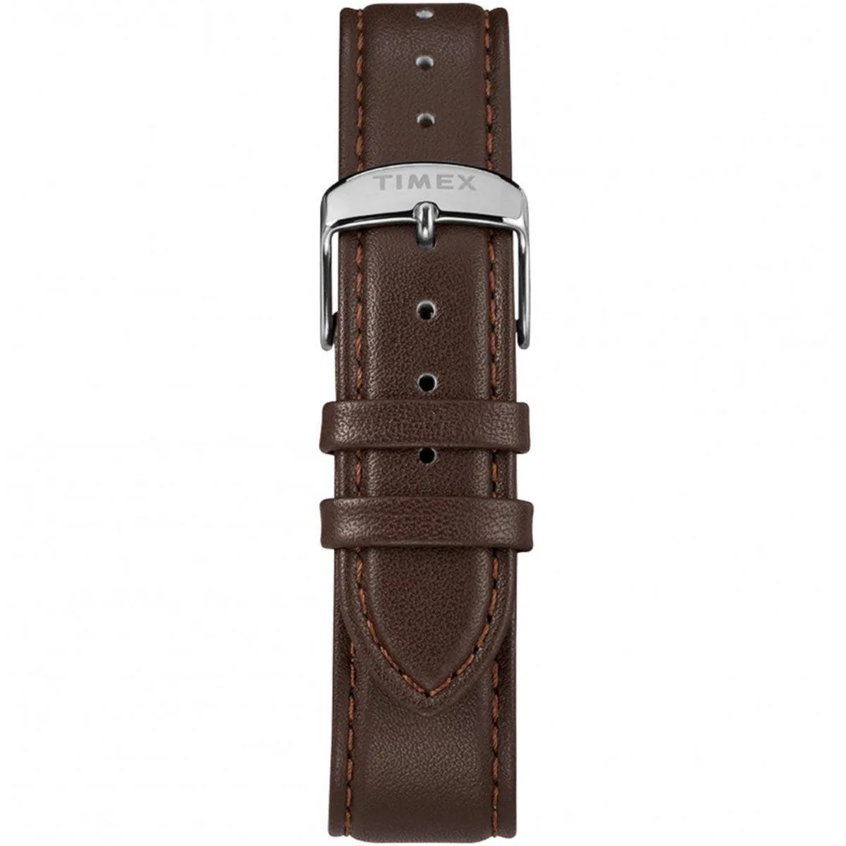 Timex Men's Chronograph Watch - Fairfield Black Dial Brown Strap | TW2T11500VQ