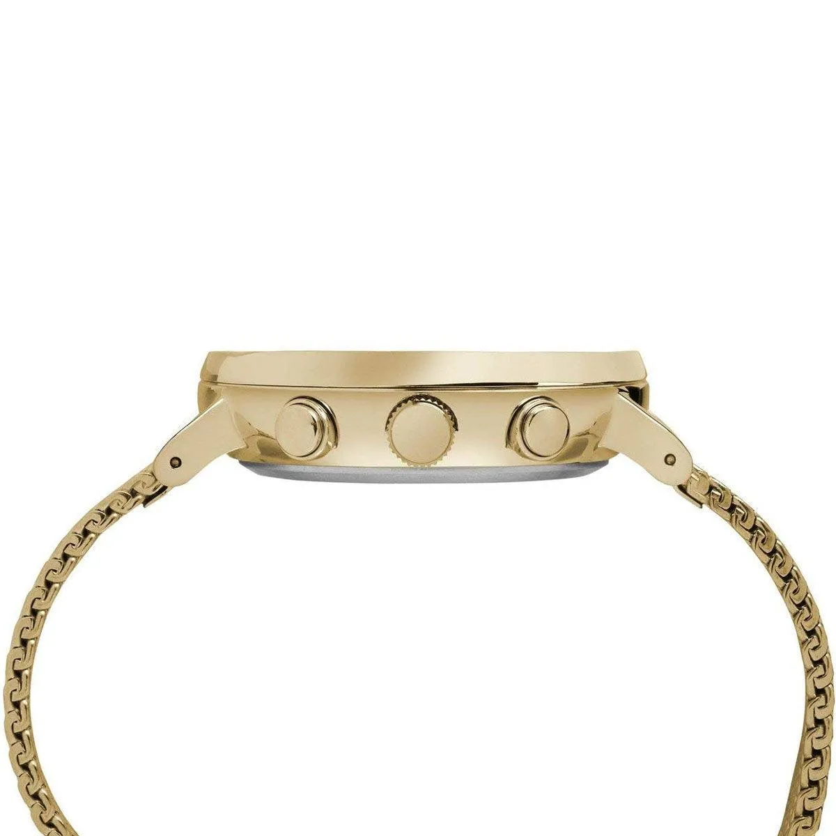 Timex Men's Chronograph Watch - Fairfield Yellow Gold Mesh Bracelet | TW2R27200VQ