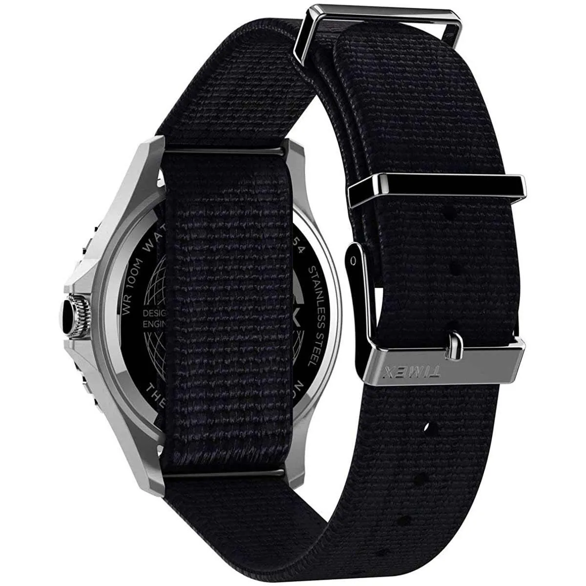 Timex Men's Quartz Watch - Navi XL Rotating Bezel Blue Dial Strap | TW2T75400VQ