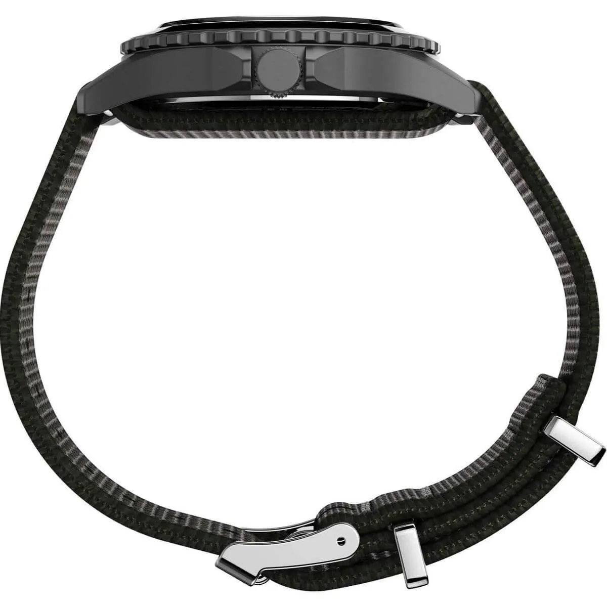 Timex Men's Quartz Watch - Navi XL Rotating Bezel White Dial Strap | TW2T75500VQ