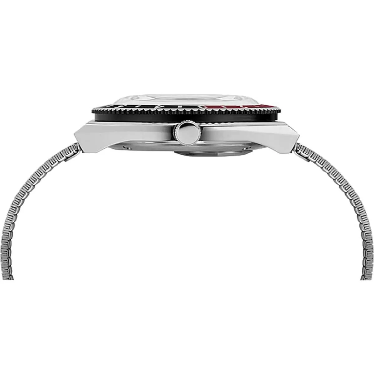 Timex Men's Quartz Watch - Q Reissue Bracelet Black Dial | TW2U61300ZV