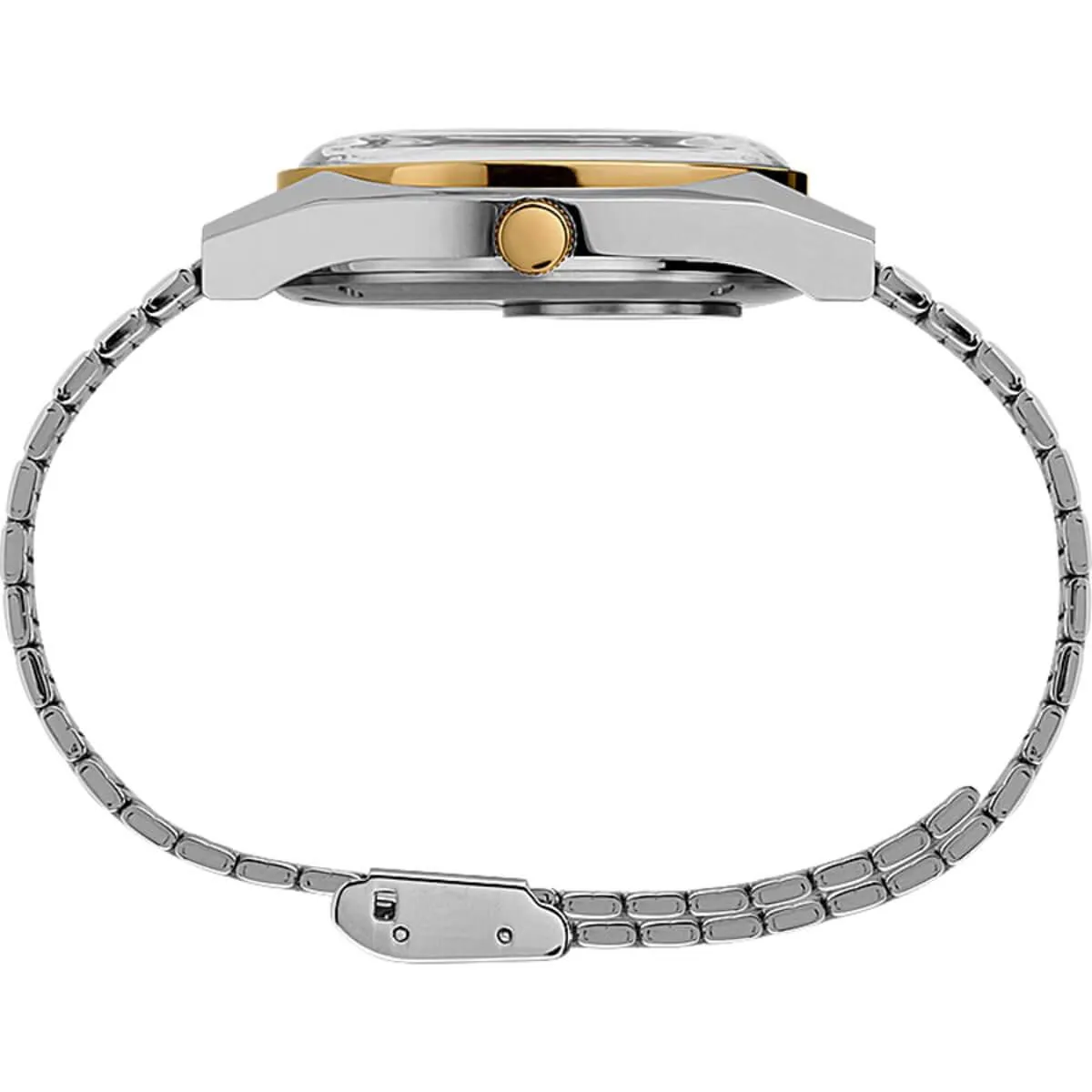 Timex Men's Quartz Watch - Q Reissue Bracelet Blue Falcon Eye Dial | TW2T80800ZV