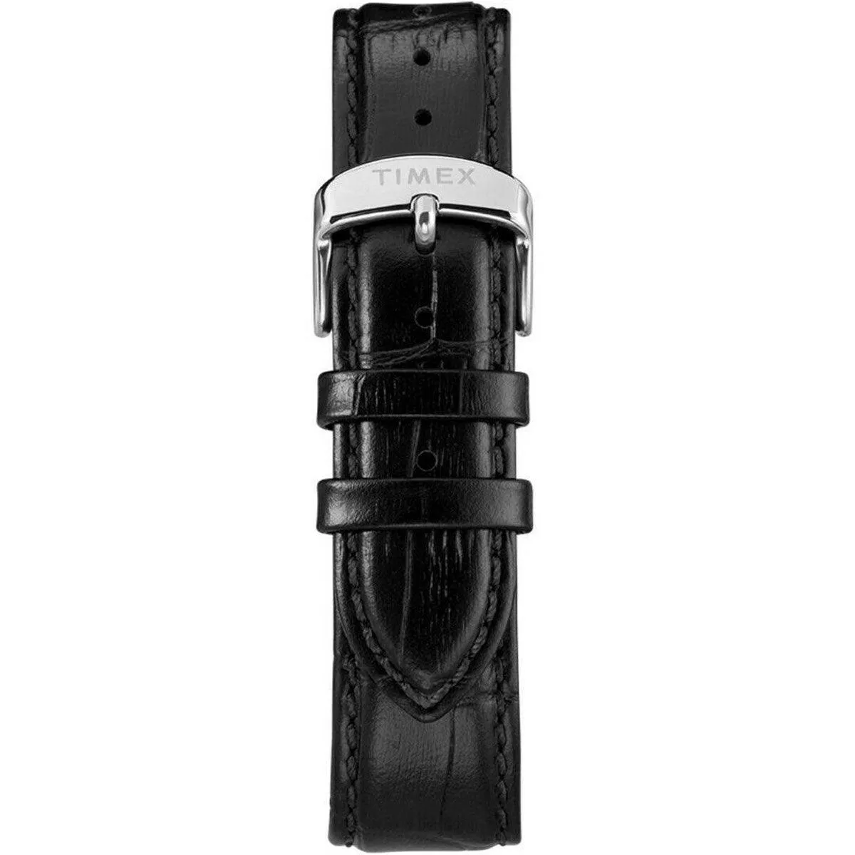 Timex Men's Quartz Watch - Todd Snyder Black Dial Leather Strap | TW2T19500JR