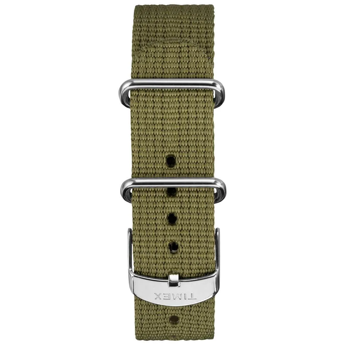 Timex Men's Quartz Watch - Todd Snyder Military Black Dial Green Strap | TW4B05800JR