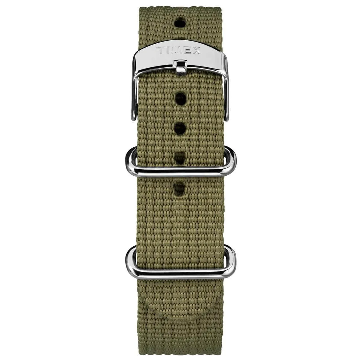 Timex Men's Quartz Watch - Todd Snyder Military Cream Dial Green Strap | TW2R78800JR