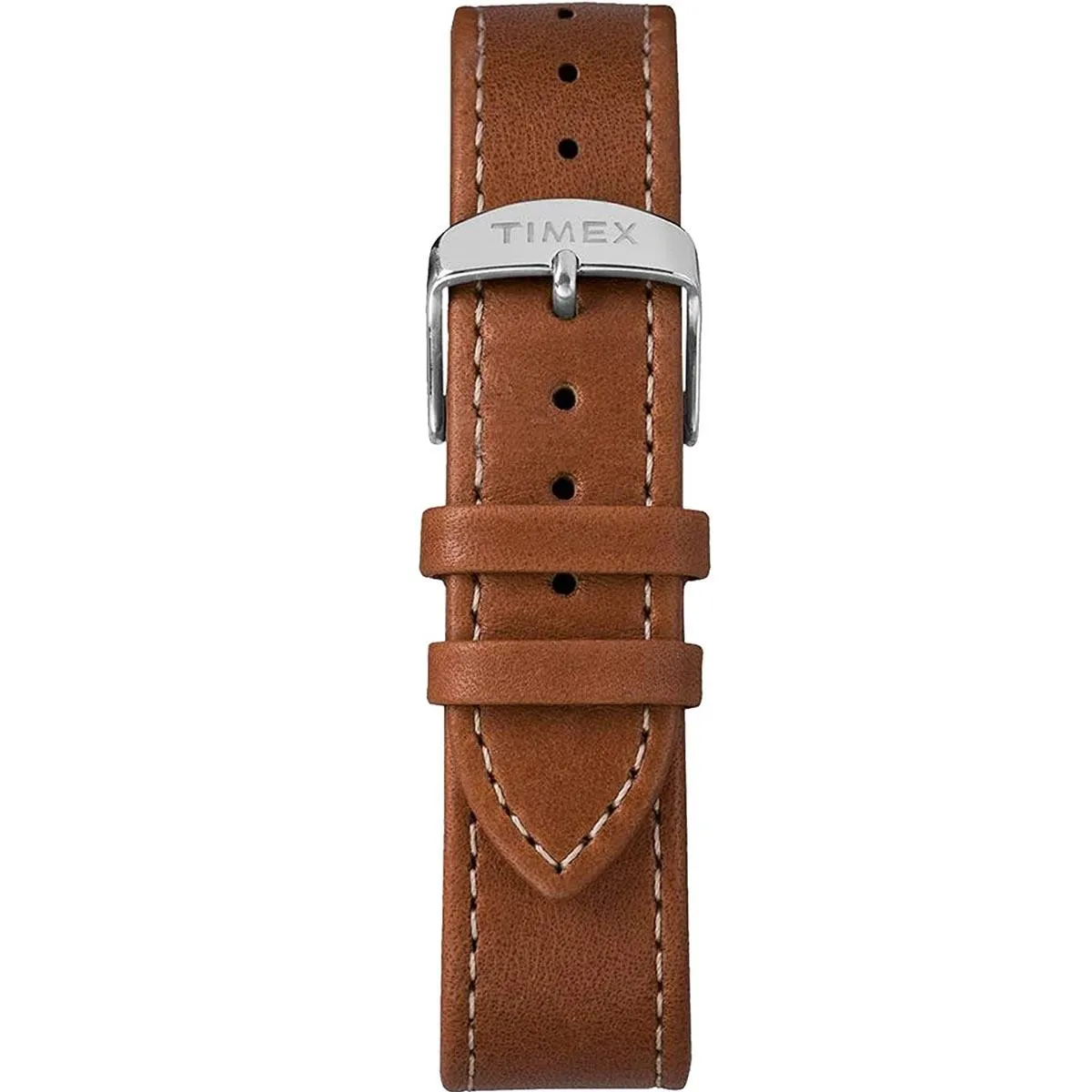Timex Men's Quartz Watch - Waterbury Black Dial Brown Leather Strap | TW2P95800VQ