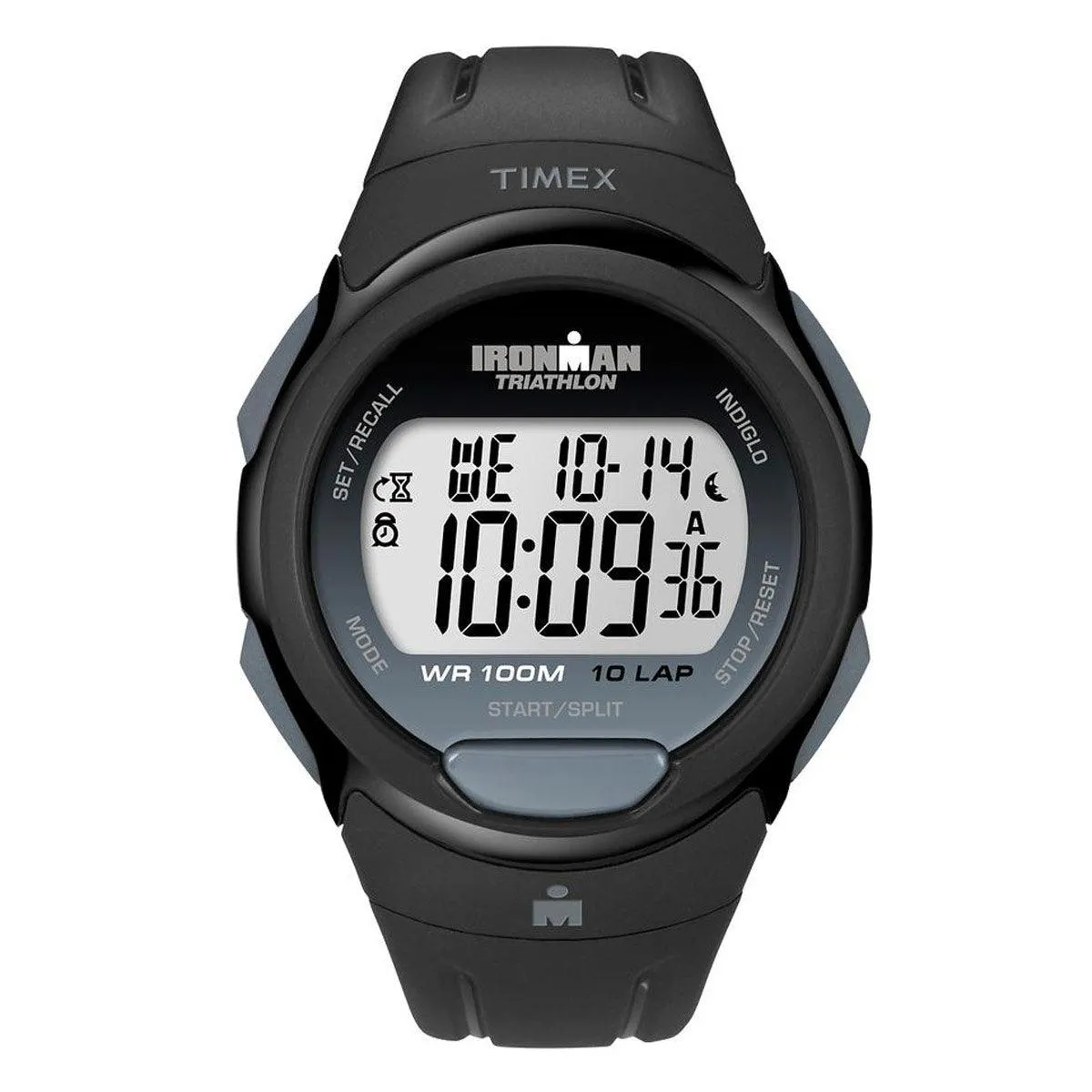 Timex Men's Strap Watch - Ironman Essential Alarm Digital Dial Blue Resin| TW5M16500J