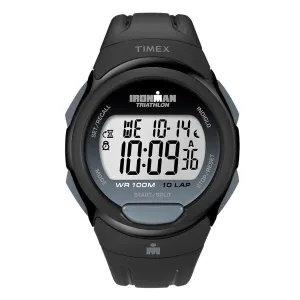 Timex Men's Strap Watch - Ironman Essential Alarm Digital Dial Blue Resin| TW5M16500J