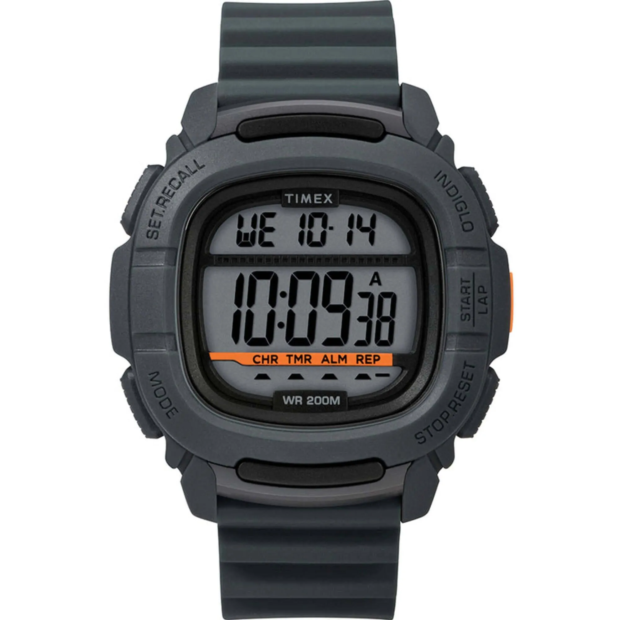 Timex Men's Watch - Command BST.47 Boost Shock Grey Silicone Strap | TW5M26700JV