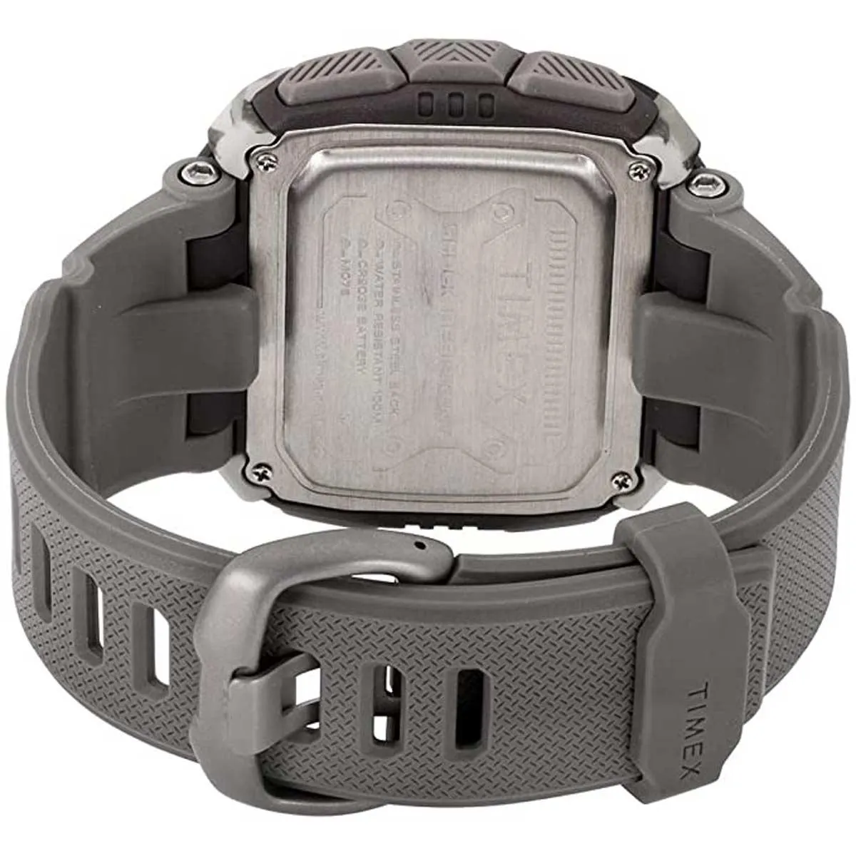 Timex Men's Watch - Command Grey Plastic Strap Digital Display | TW5M18300