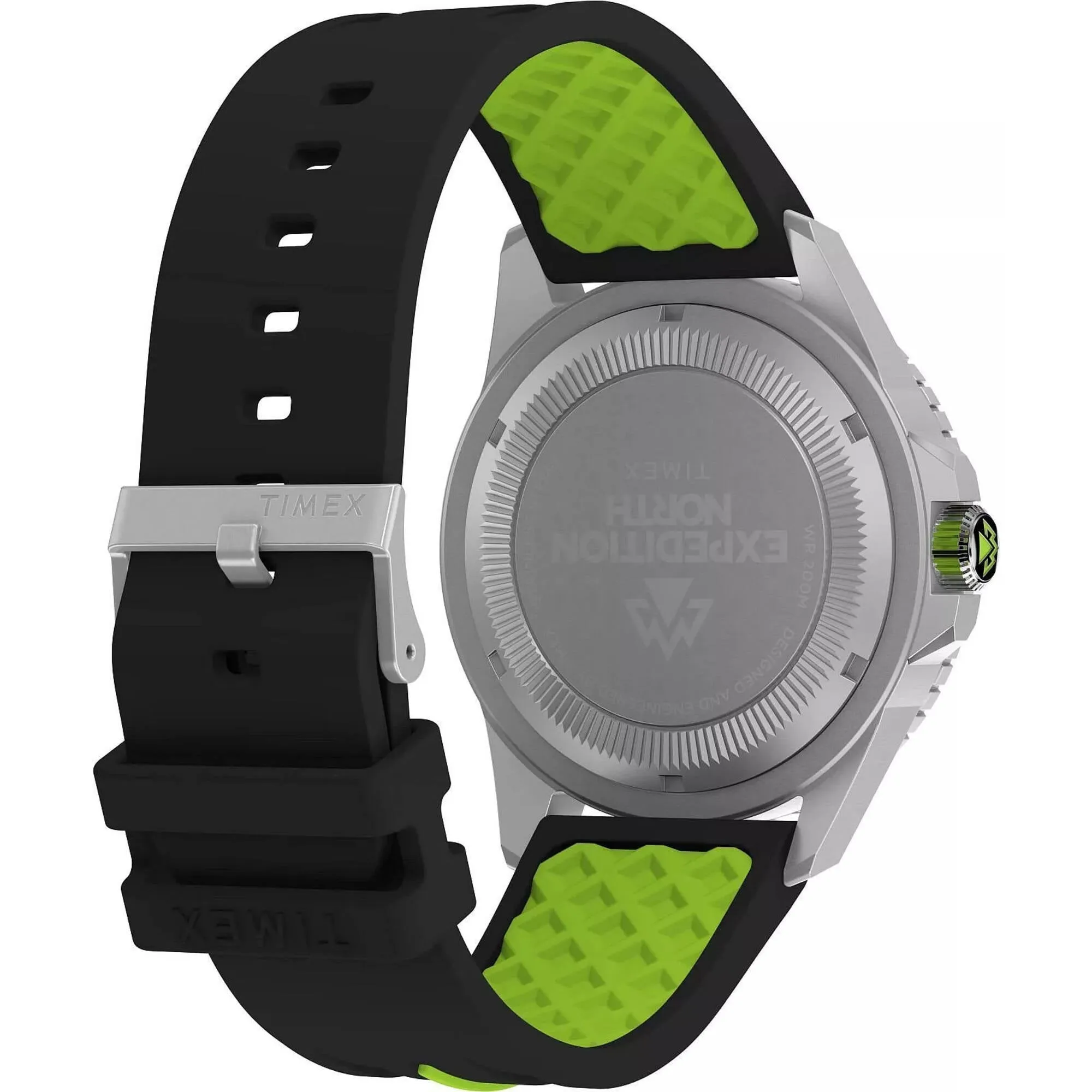 Timex Men's Watch - Expedition North Anchorage Black Dial Silicone Strap | TW2W41700