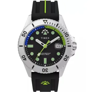 Timex Men's Watch - Expedition North Anchorage Black Dial Silicone Strap | TW2W41700