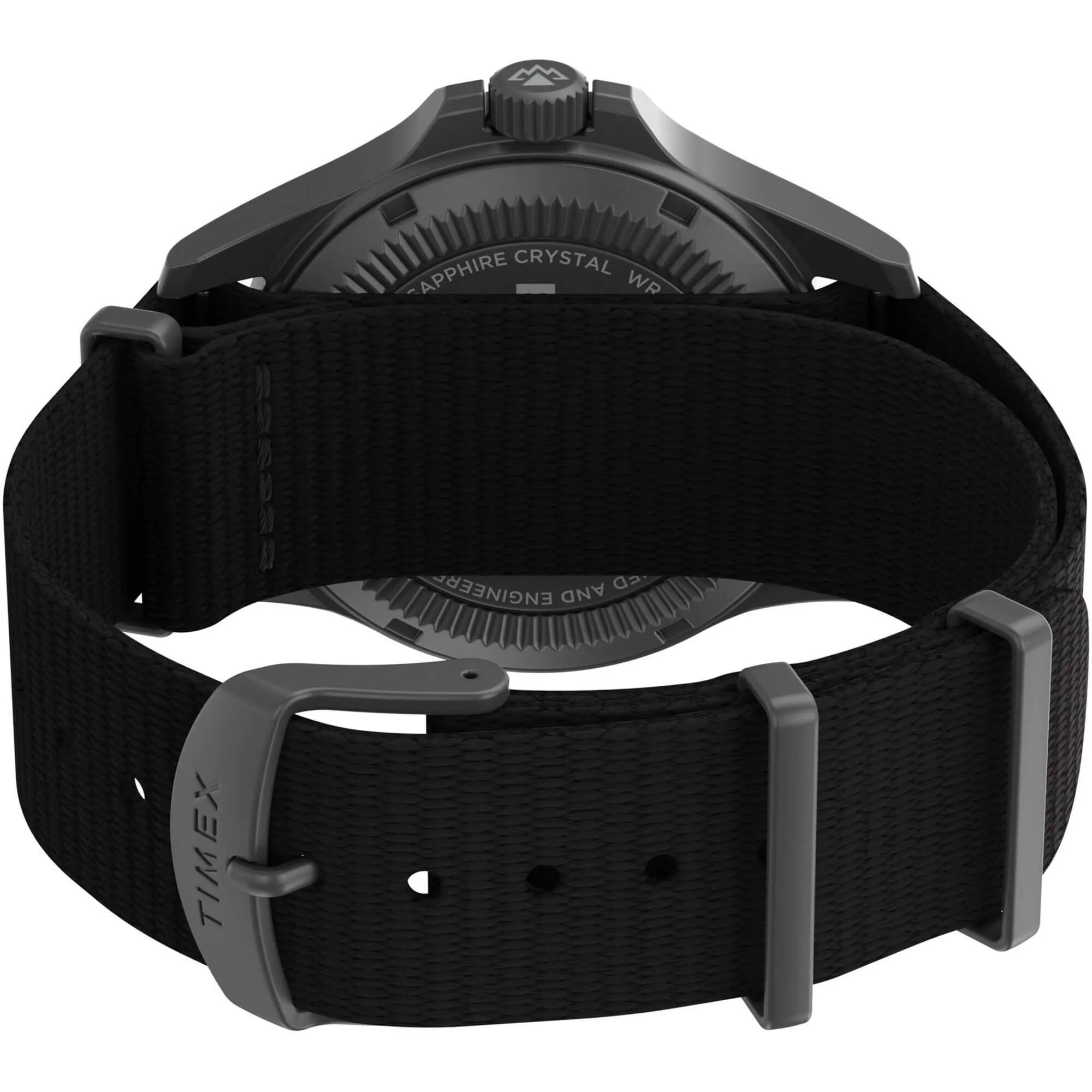 Timex Men's Watch - Expedition North Field Post Black Fabric Strap | TW2V03800JR