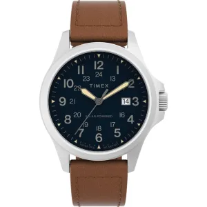 Timex Men's Watch - Expedition North Field Post Quartz Leather Strap | TW2V03600JR