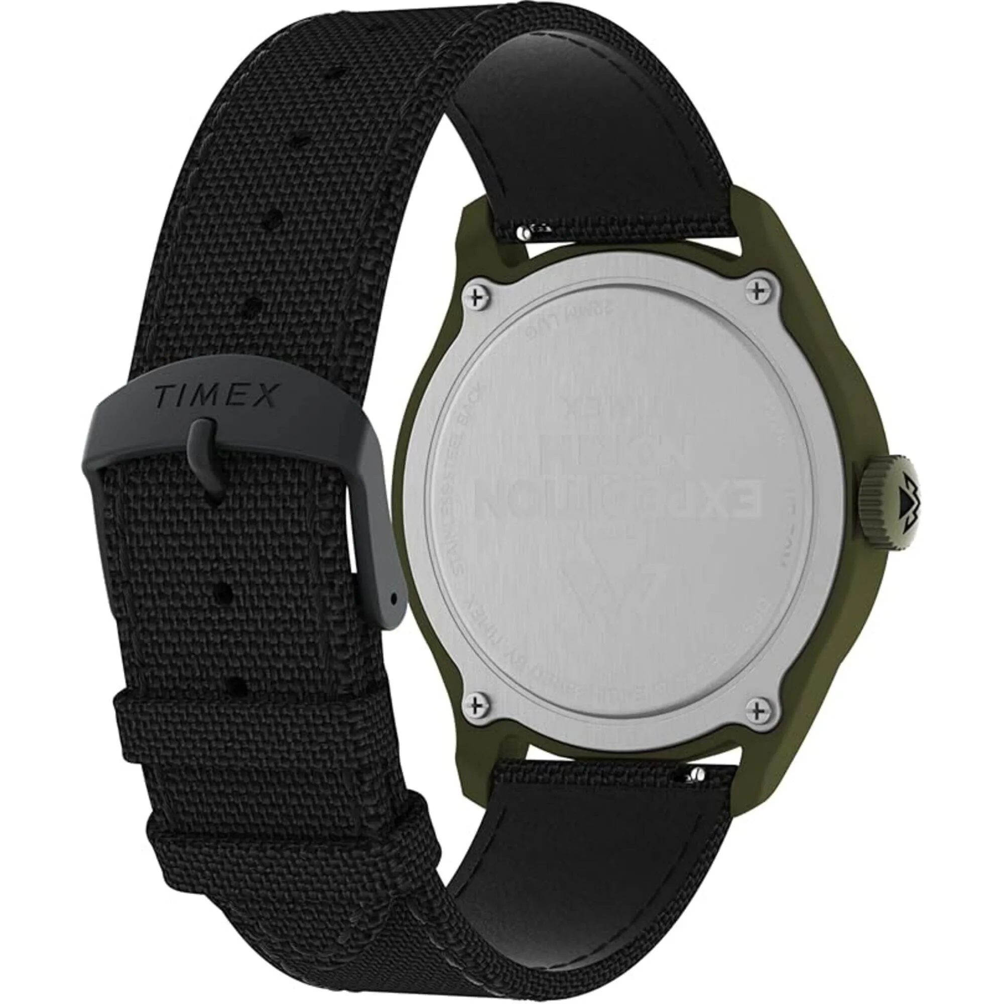 Timex Men's Watch - Expedition North Quartz Black Dial Fabric Strap Date | TW2W34400JR