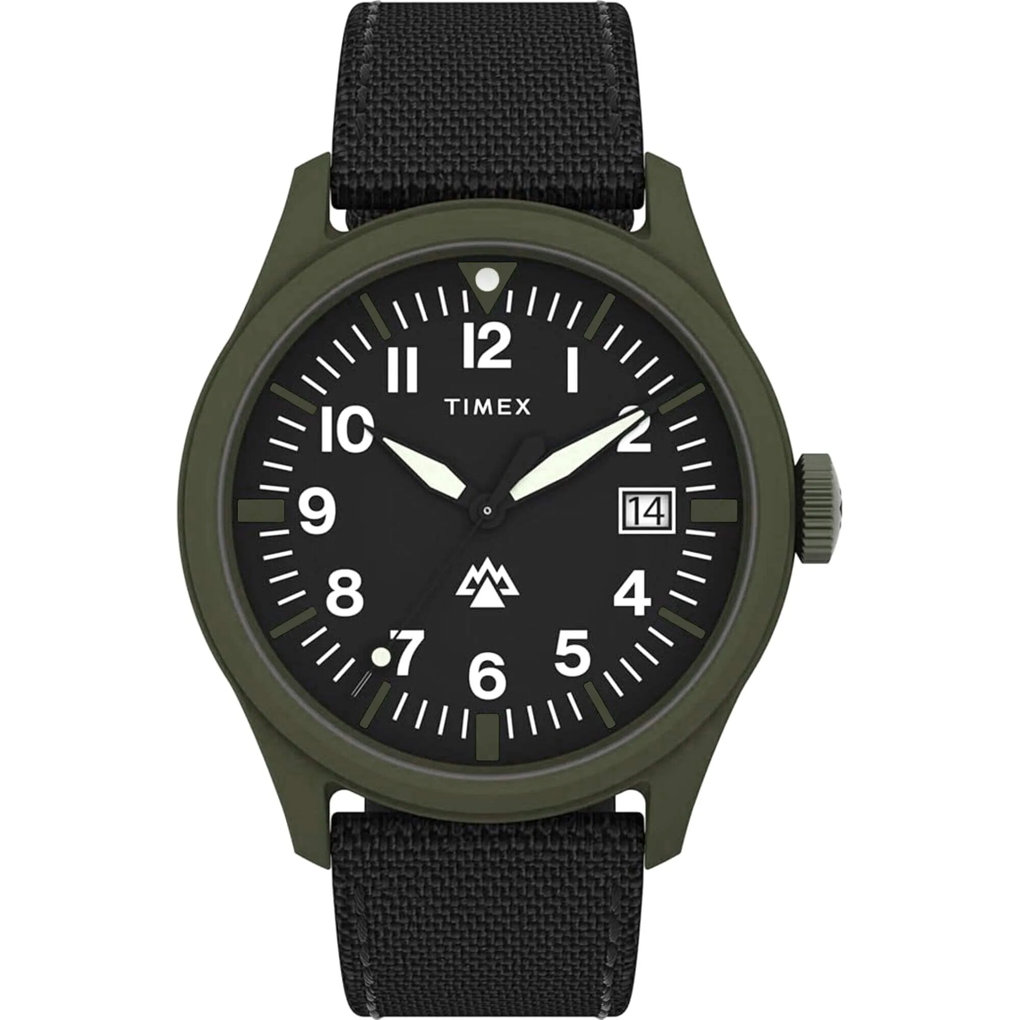 Timex Men's Watch - Expedition North Quartz Black Dial Fabric Strap Date | TW2W34400JR