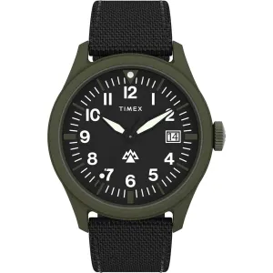 Timex Men's Watch - Expedition North Quartz Black Dial Fabric Strap Date | TW2W34400JR