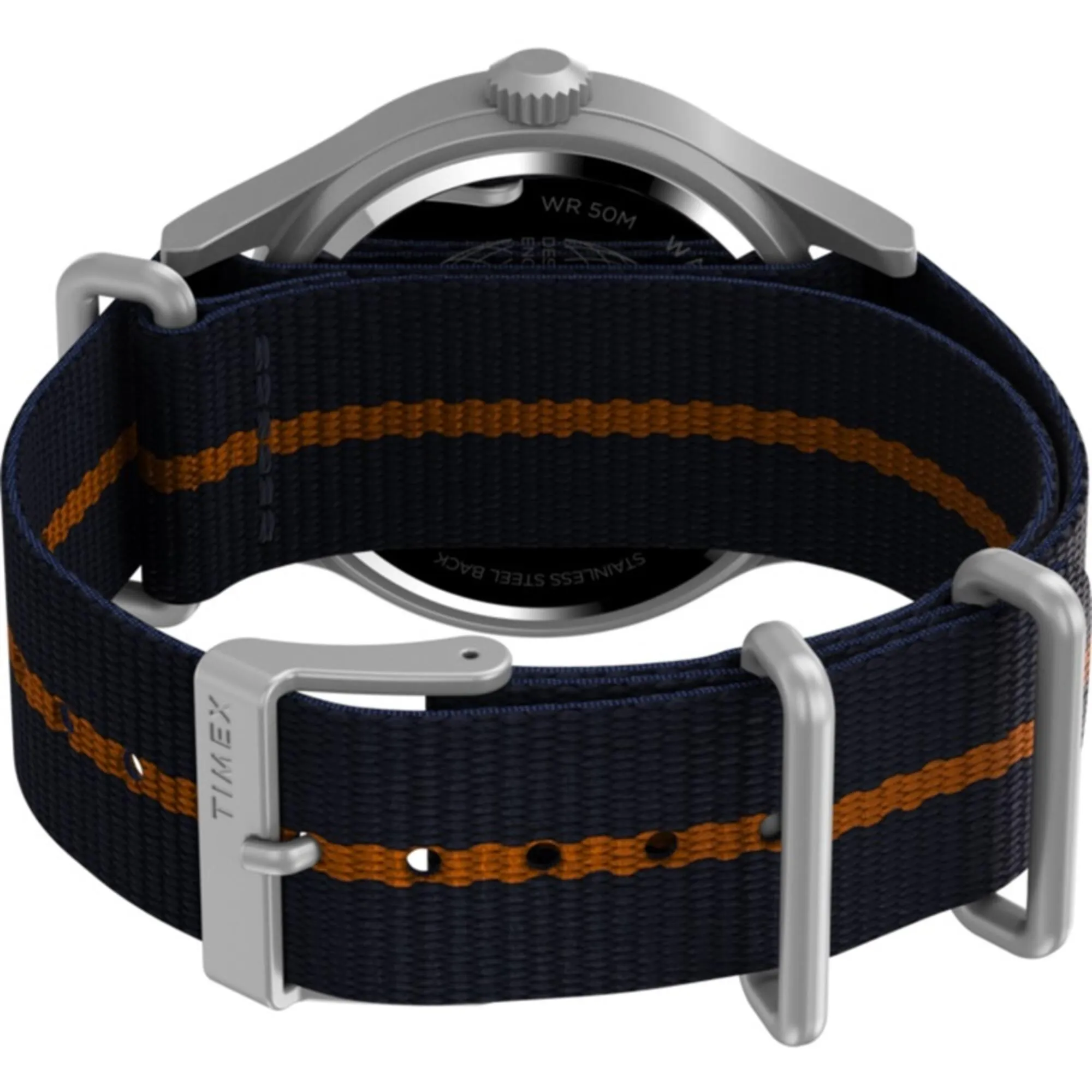 Timex Men's Watch - Expedition North Sierra White Dial Blue Fabric Strap | TW2V22800VQ