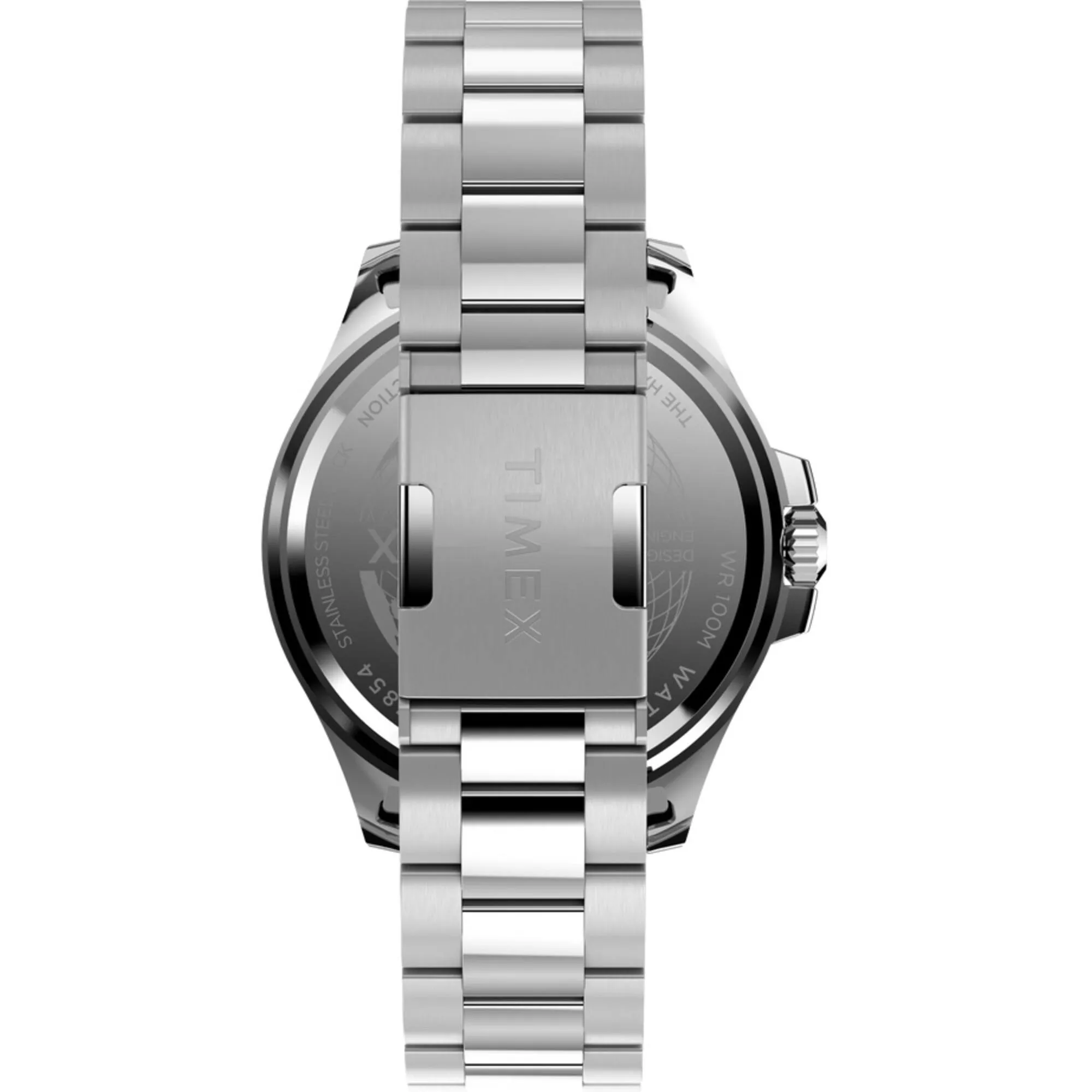 Timex Men's Watch - Harborside Coast Green Dial Silver Tone Bracelet | TW2V91900VQ