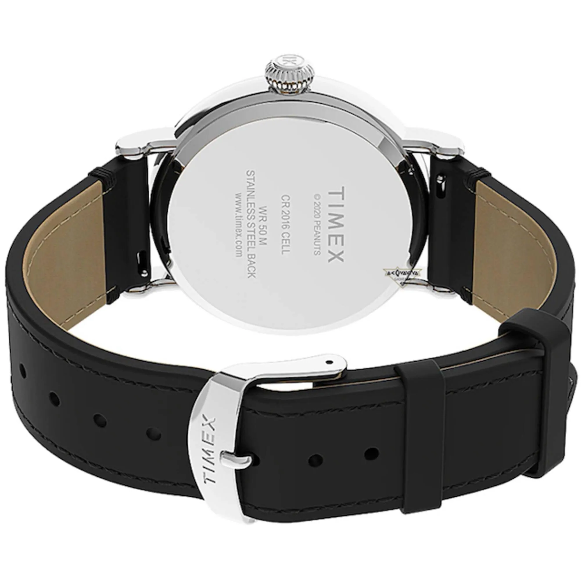 Timex Men's Watch - Standard Peanuts Snoopy Christmas White Dial Strap | TW2U86400VQ