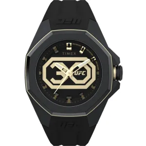 Timex Men's Watch - UFC Pro 30th Anniversary Quartz Black Resin Strap | TW2V90200JR