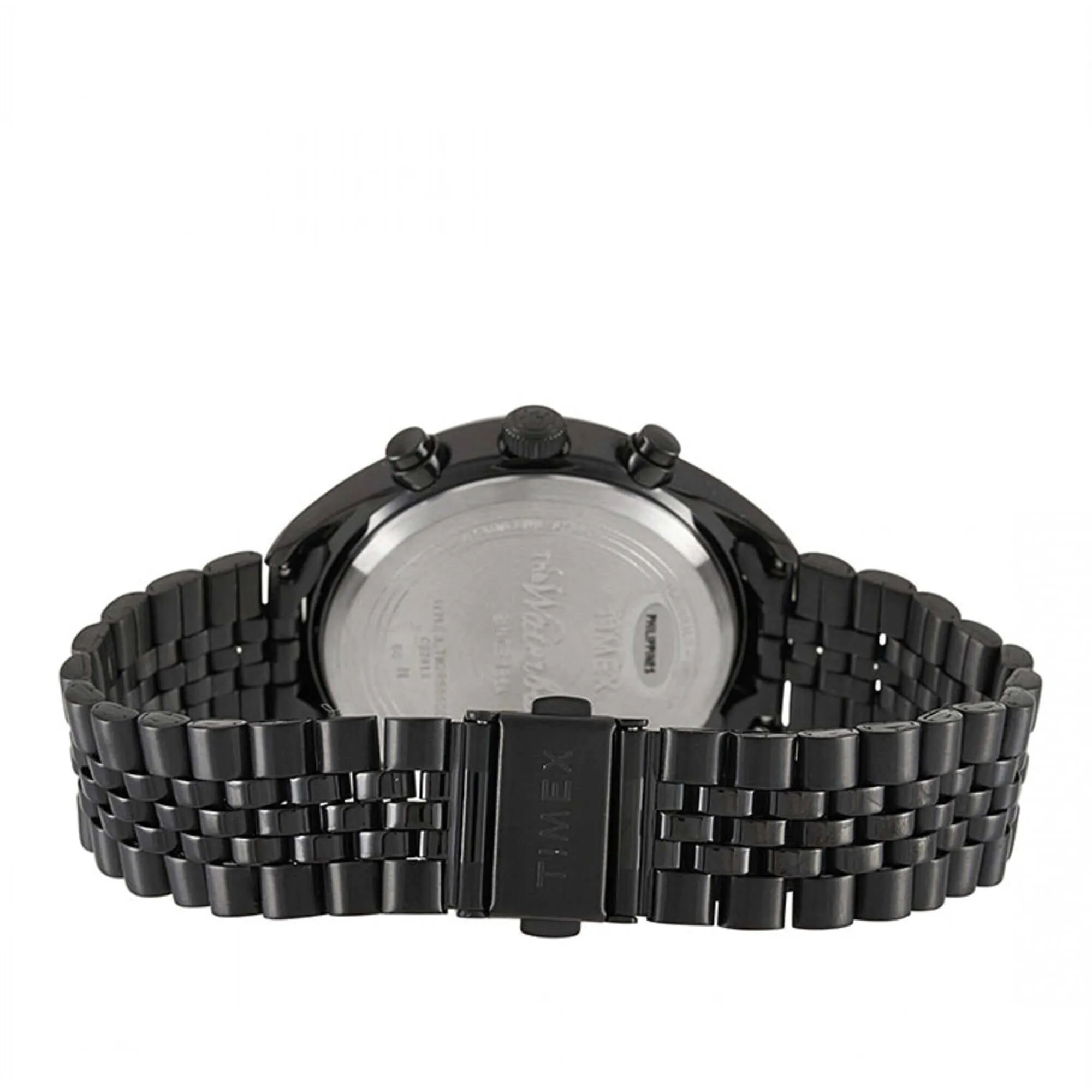Timex Men's Watch - Waterbury Chronograph Quartz Black Dial Bracelet | TW2R88600