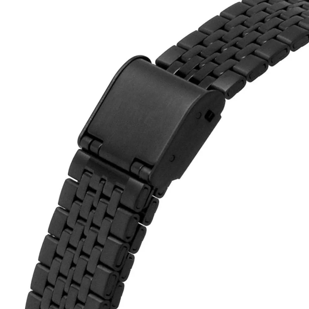 Timex Space Invaders Digital Black Stainless Steel Strap Unisex Watch TW2V30200