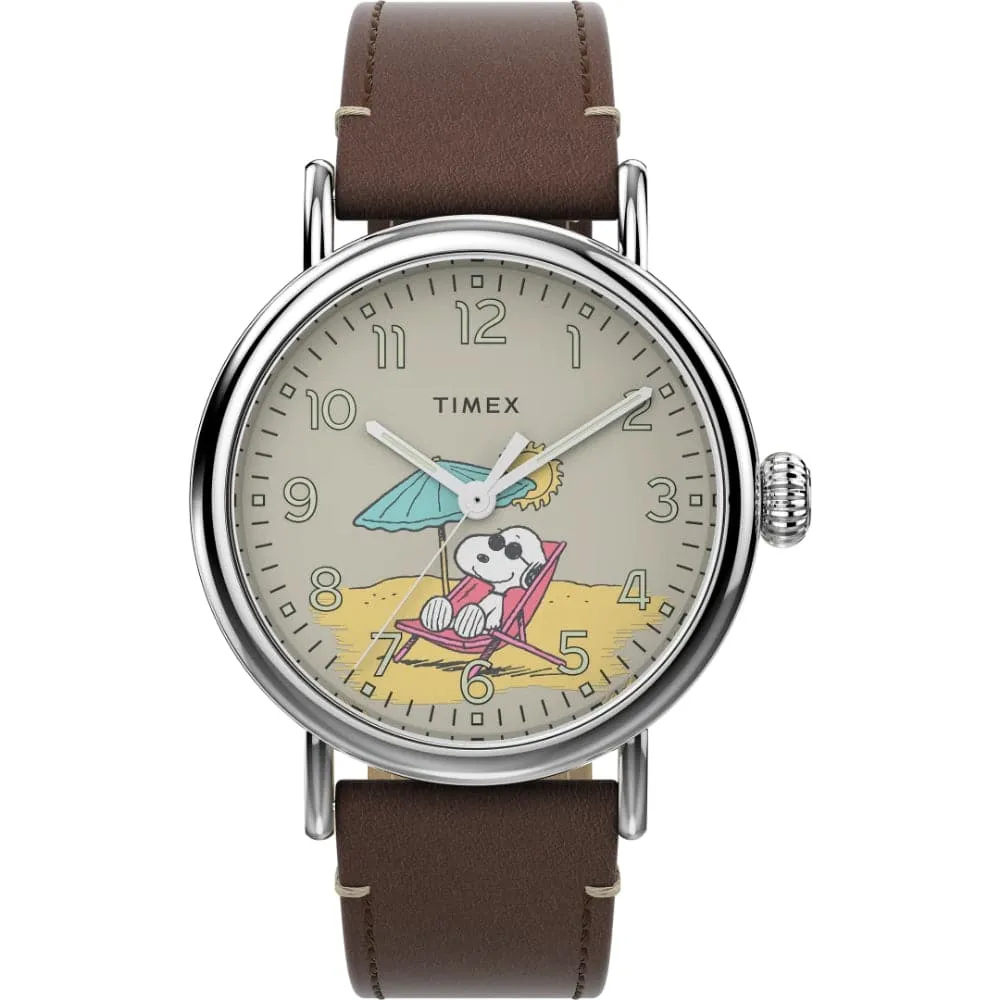 Timex Standard x Peanuts Featuring Snoopy at the Beach Men Watch TW2V61200