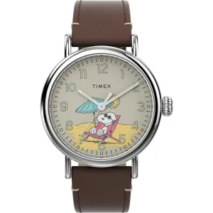 Timex Standard x Peanuts Featuring Snoopy at the Beach Men Watch TW2V61200