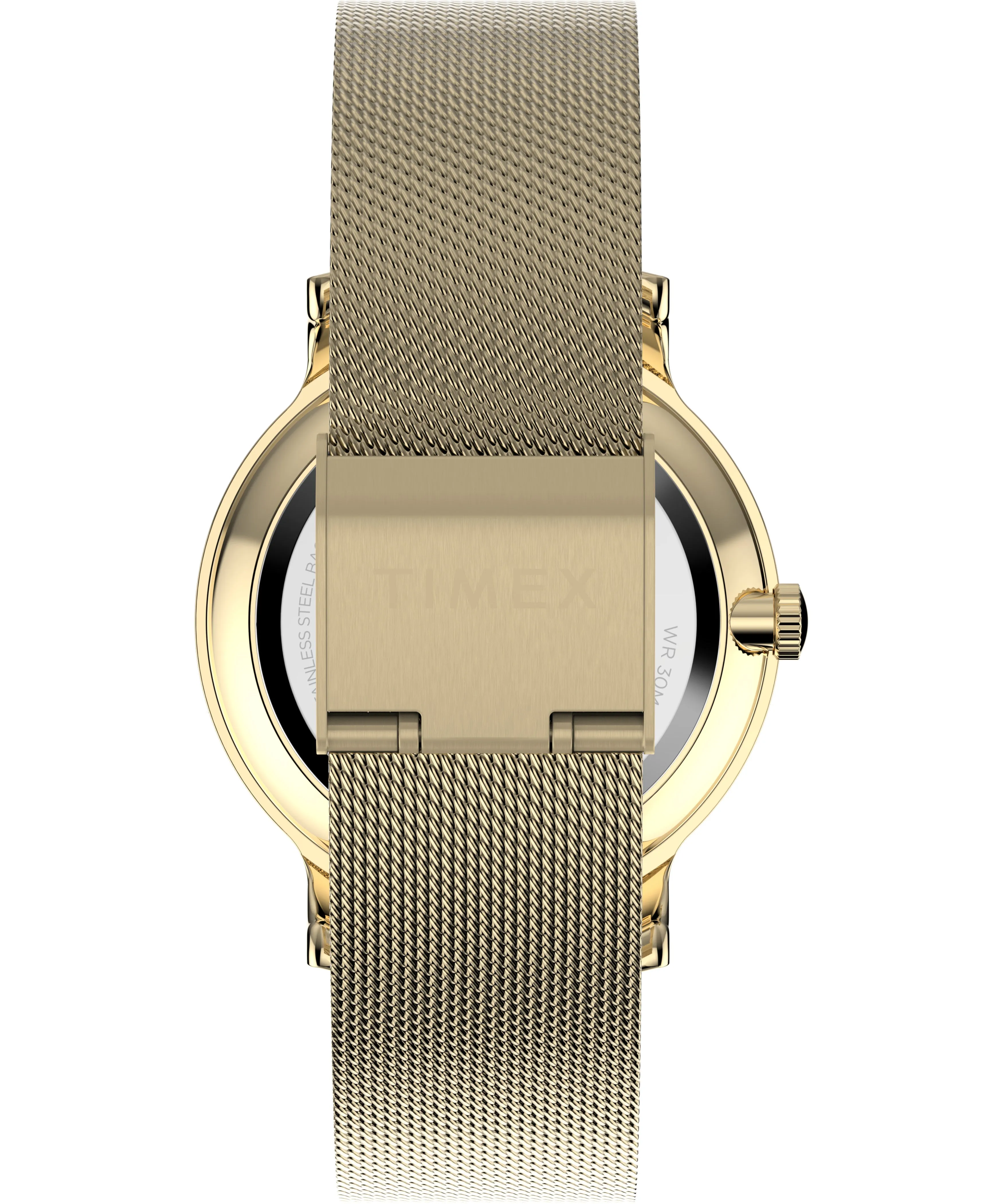 Timex Transcend 34mm Stainless Steel Gold Dial Watch TW2V92800