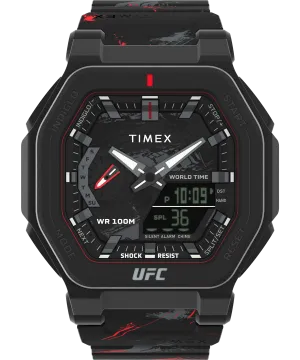 Timex UFC Colossus Fight Week 45mm Resin Strap Watch TW2V85300