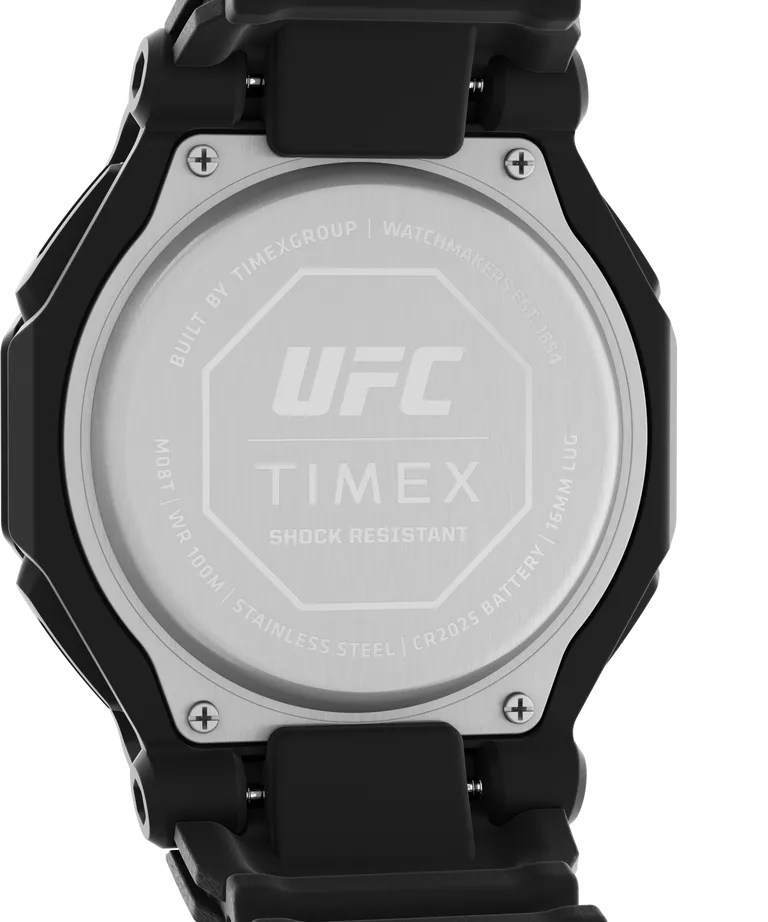 Timex UFC Colossus Fight Week 45mm Resin Strap Watch TW2V85300