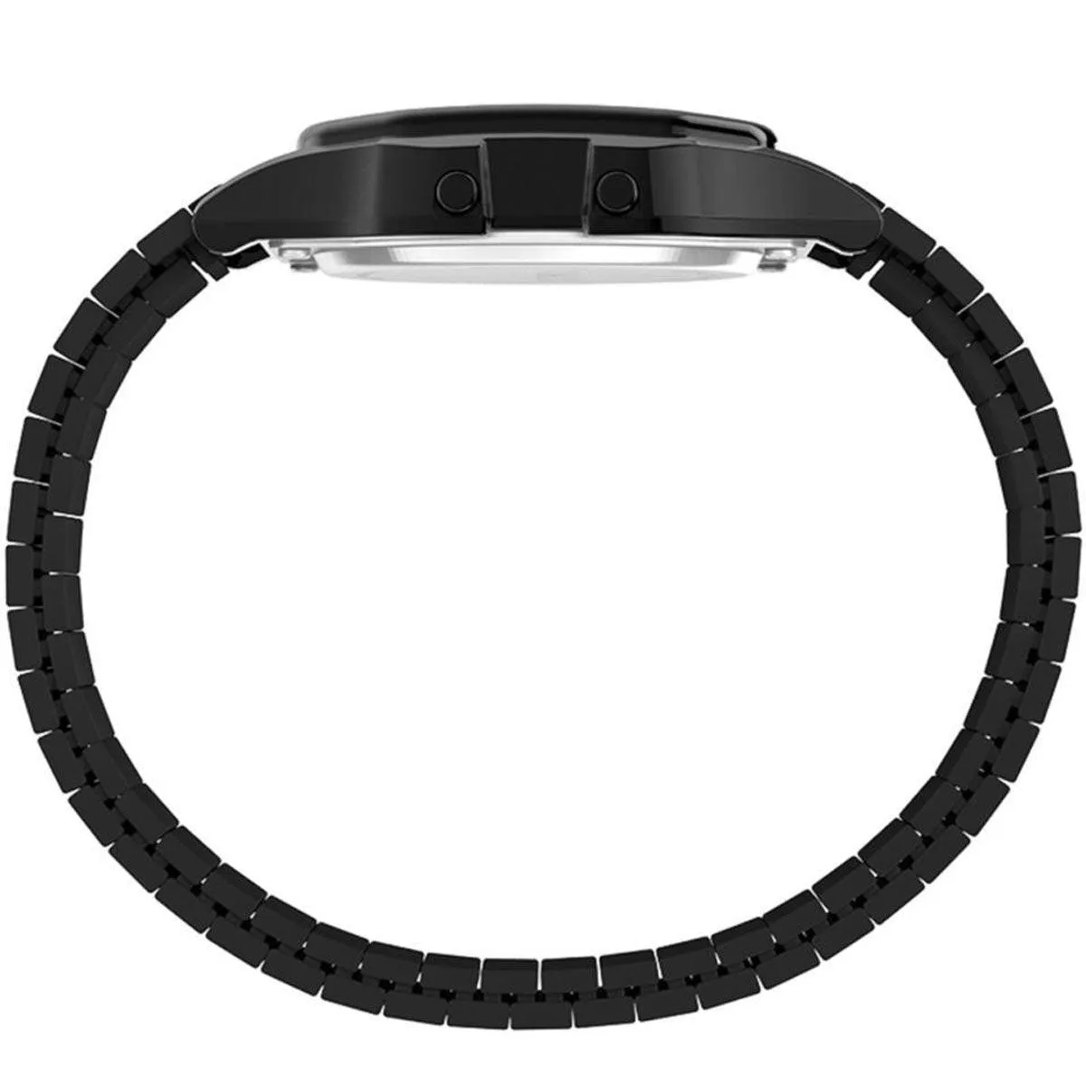 Timex Unisex Chronograph Watch - T80 Digital Dial Black Bracelet | TW2R67000YB