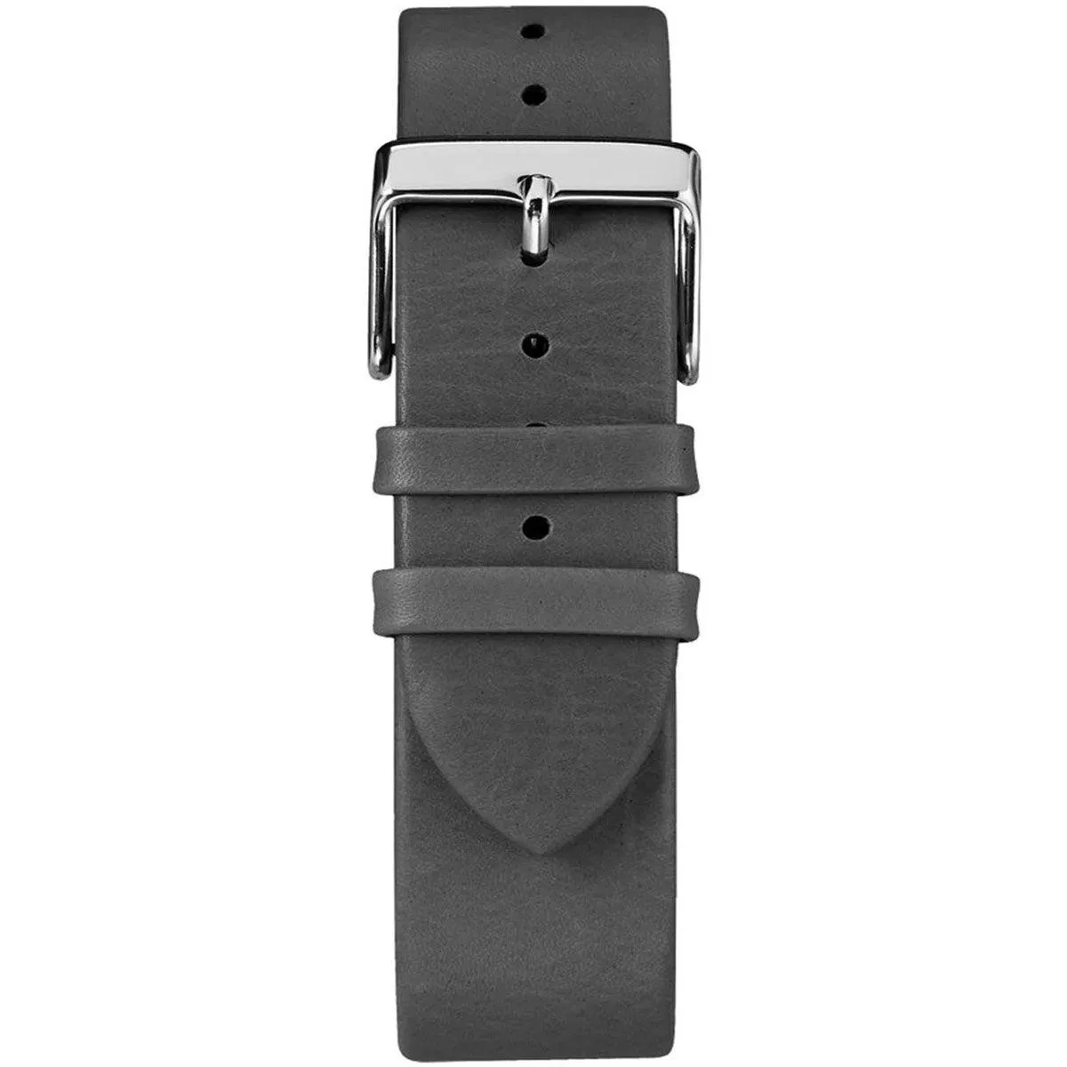 Timex Unisex Quartz Watch - Fairfield White Dial Black Leather Strap | TW2R26300VQ