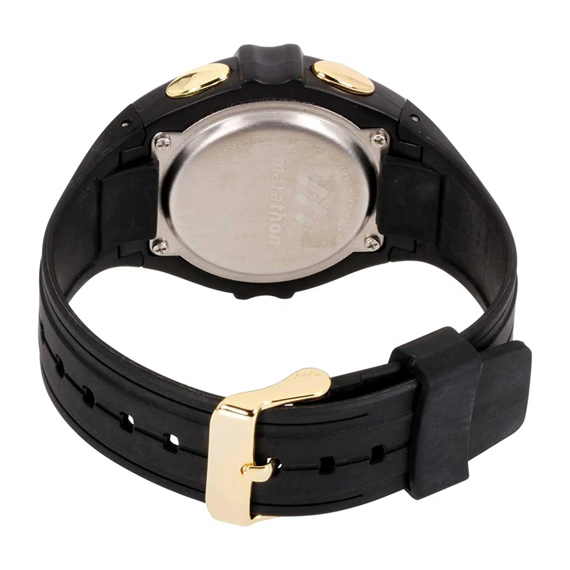 Timex Unisex Watch - Marathon Digital Dial Black Resin Strap | TW5M20900