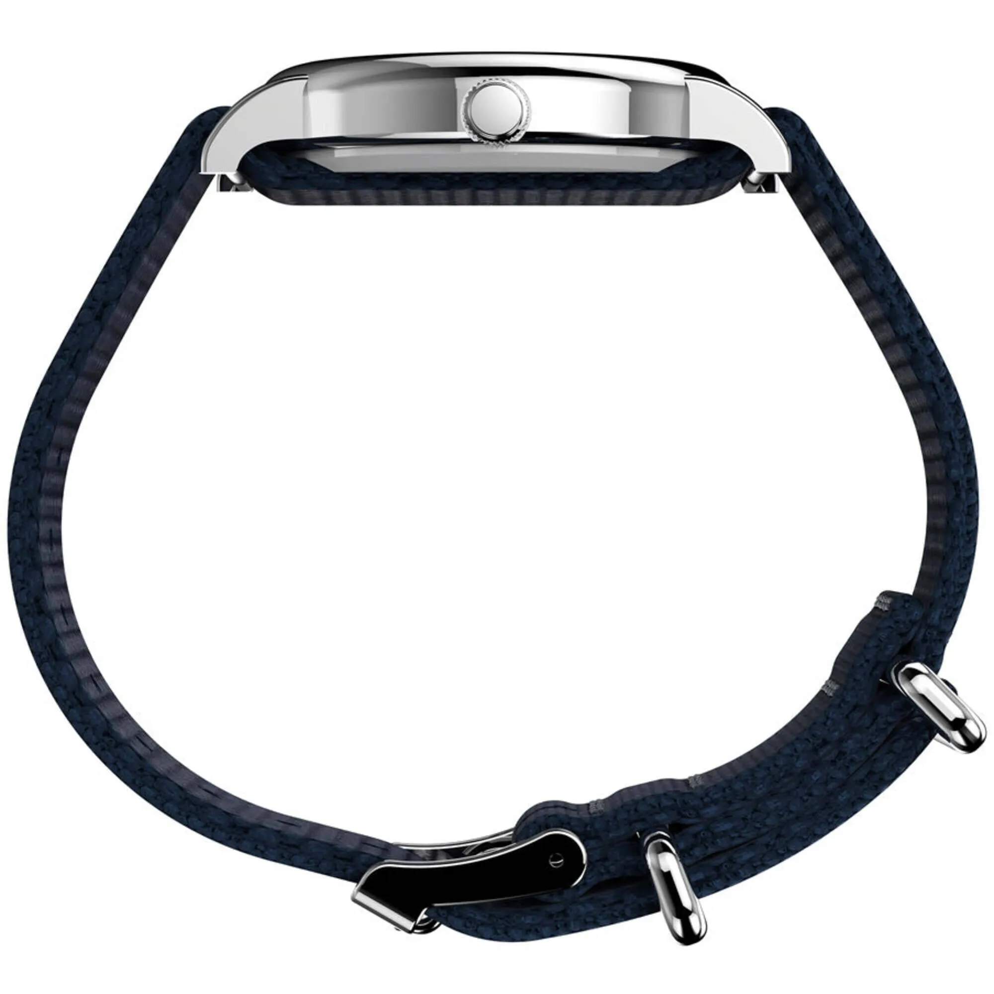 Timex Unisex Watch - Weekender Quartz White Dial Blue Fabric Strap | TW2V41900