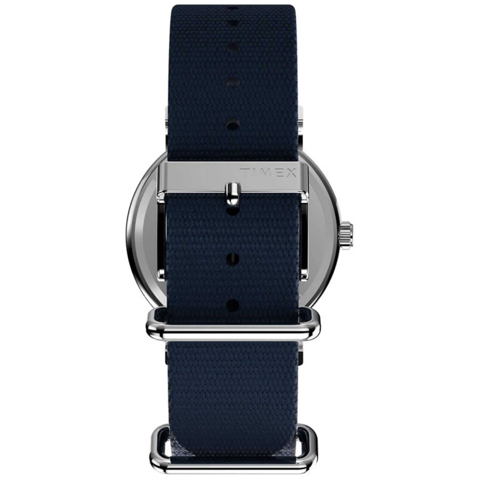 Timex Unisex Watch - Weekender Quartz White Dial Blue Fabric Strap | TW2V41900