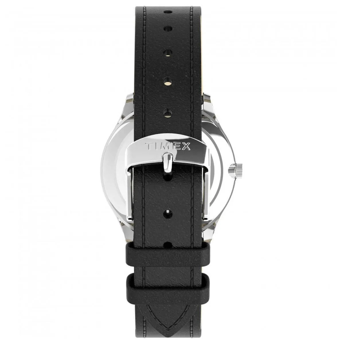 Timex Women's Quartz Watch - Easy Reader Gen1 White Dial Black Strap | TW2U21700VQ