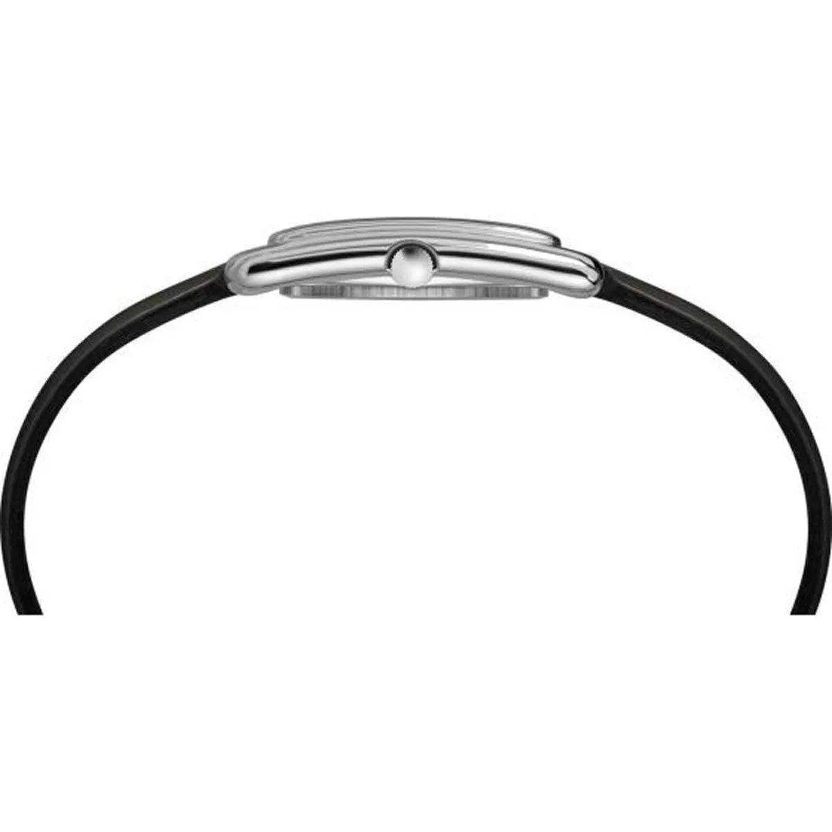 Timex Women's Quartz Watch - Meriden Black Dial Leather Strap | TW2R89700