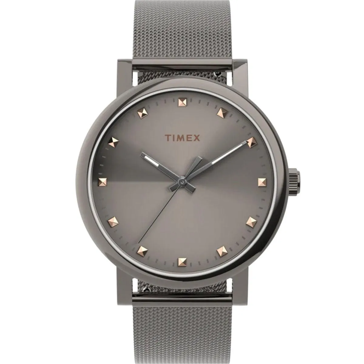 Timex Women's Quartz Watch - Originals Grey Dial Mesh Bracelet | TW2U05600VQ