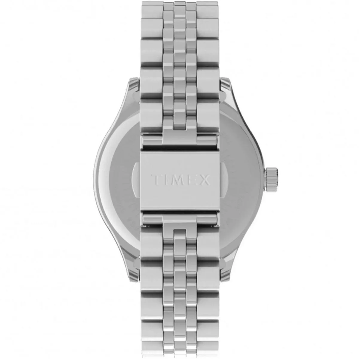 Timex Women's Quartz Watch - Waterbury White Dial Silver Tone Bracelet | TW2U23400VQ