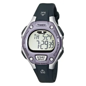 Timex Women's Strap Watch - Ironman Classic Chronograph Alarm Black Resin | T5K410JV