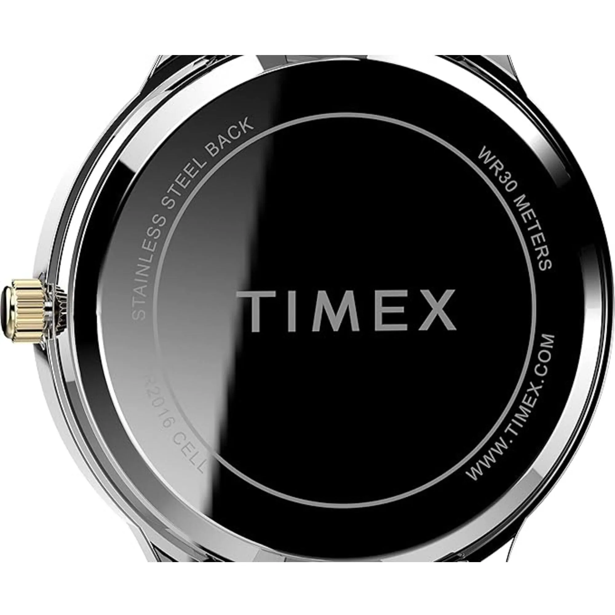 Timex Women's Watch - Quartz Silver Tone Dial Two Tone Steel Bracelet | TW2V35900