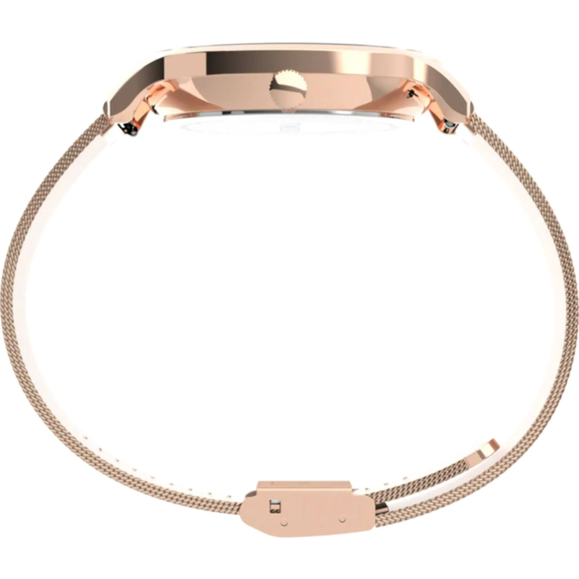 Timex Women's Watch - Transcend Quartz Rose Gold Stainless Steel Bracelet | TW2T74500