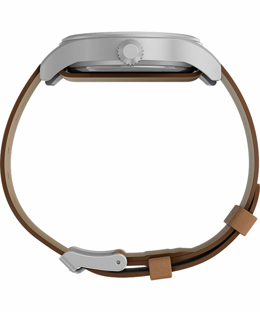 Timex Expedition? Sierra 40mm Leather Strap Watch TW2V07600