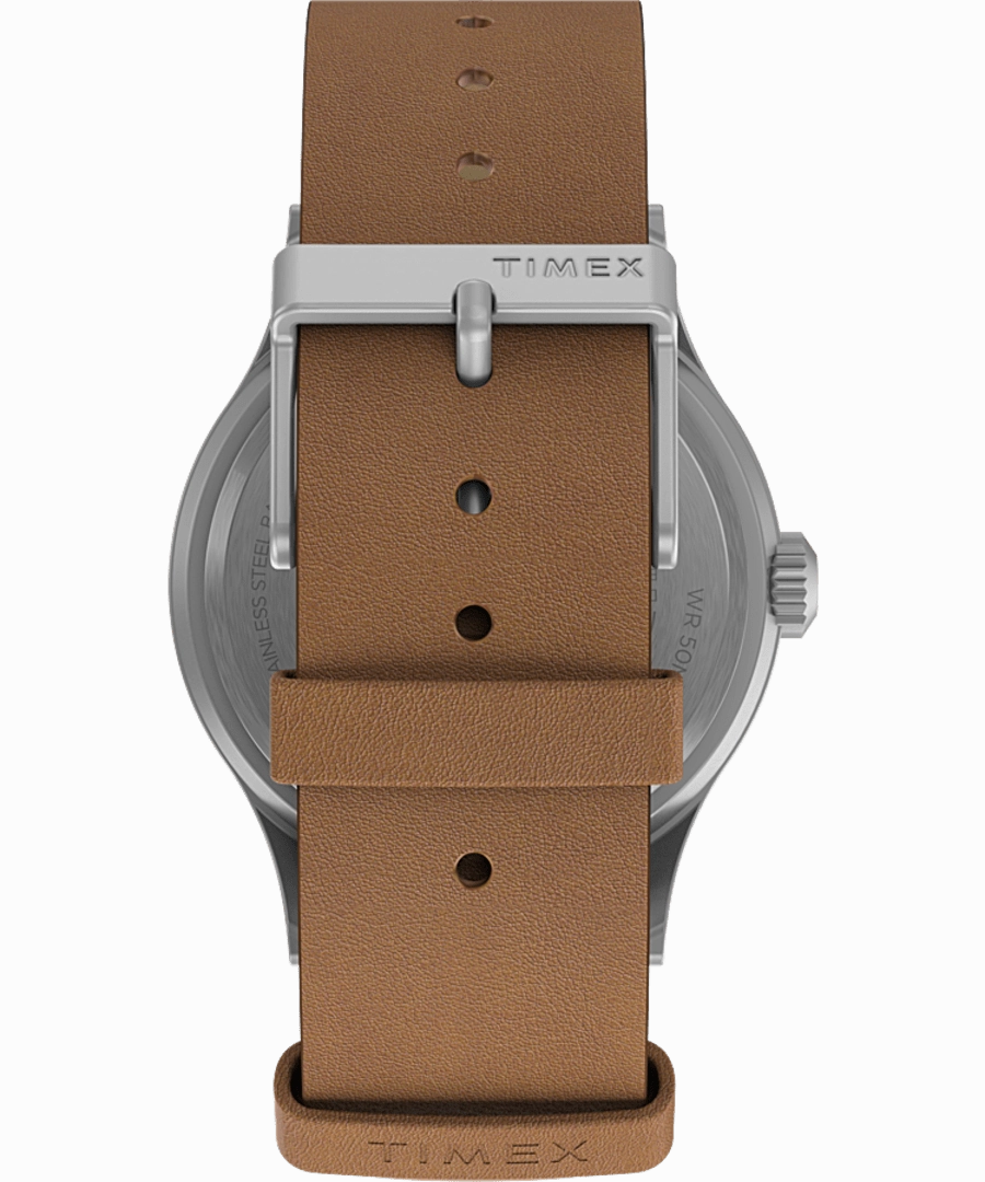 Timex Expedition? Sierra 40mm Leather Strap Watch TW2V07600
